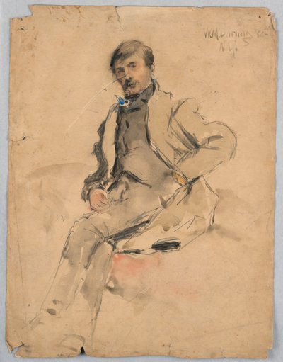 Porträtt av W. M. Darling, New York av James Henry Moser