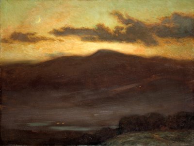 Solnedgång, Mount McIntyre av James Henry Moser
