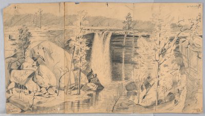 Vattenfall av James Henry Moser