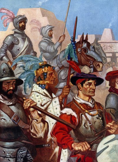 Armén gick in i Mexiko till ljudet av krigsmusik. av James Henry Robinson