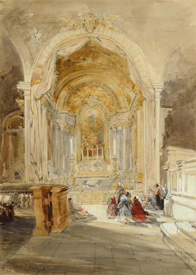 Johannes Döparens kapell, San Roque, Lissabon av James Holland