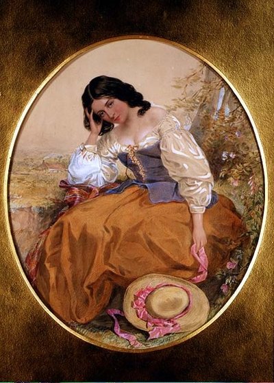 Kvinnlig figur - Meditation av James II Fisher