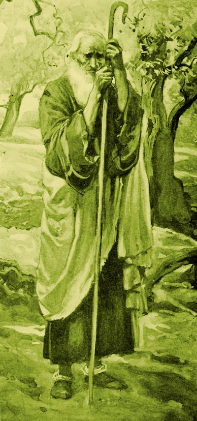 Obadiah av J James Tissot - Bibeln av James Jacques Joseph (after) Tissot