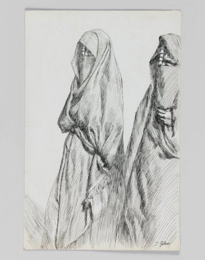 En väg på Oljeberget, illustration från Vår Herre Jesu Kristi liv av James Jacques Joseph Tissot