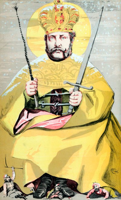Alexander II 1818-1881, tsar av Ryssland från 1855, 1869 av James Jacques Joseph Tissot