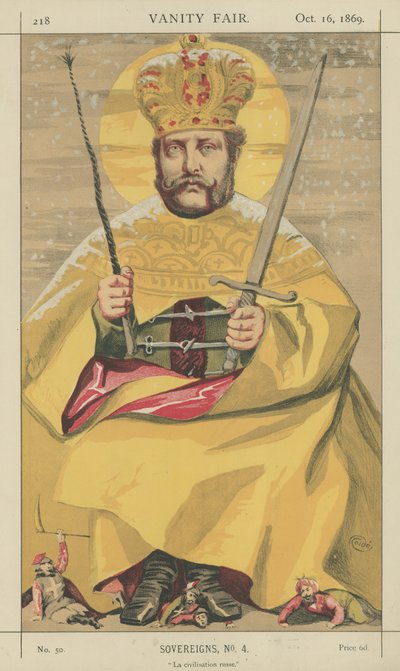Alexander II av Ryssland av James Jacques Joseph Tissot