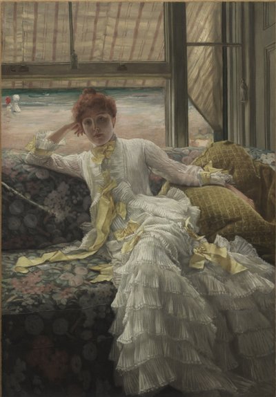 Bord de mer Seaside, 1878 av James Jacques Joseph Tissot
