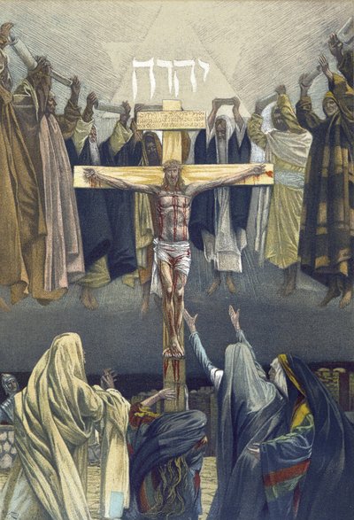 C"est la fin - It Is Finished - från "" The Life of Our Lord Jesus Christ"" - 1899 av James Tissot - La vie de notre seigneur Jesus Christ, av Jacques Joseph av James Jacques Joseph Tissot