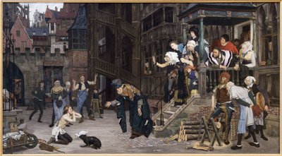 Den förlorade sonens återkomst, 1862 (olja på duk) av James Jacques Joseph Tissot