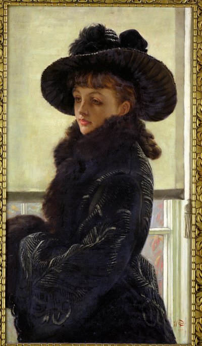 Mavourneen, Porträtt av Kathleen Newton, 1877 av James Jacques Joseph Tissot