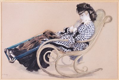 Studie för "Den sista kvällen" av James Jacques Joseph Tissot