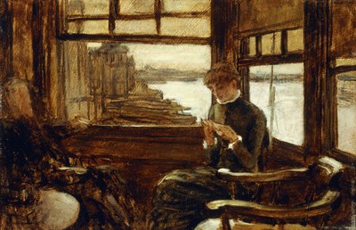 Study for the Prodigal Son in Modern Life: The Departure, c.1881 av James Jacques Joseph Tissot