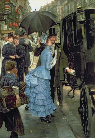 The Bridesmaid, ca 1883-85 (olja på duk) av James Jacques Joseph Tissot