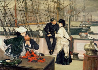 Kaptenen och styrmannen, 1873 av James Jacques Joseph Tissot
