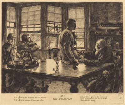 Avresan av James Jacques Joseph Tissot