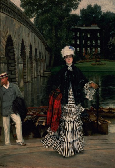 Återkomsten från båtresan, 1873 av James Jacques Joseph Tissot