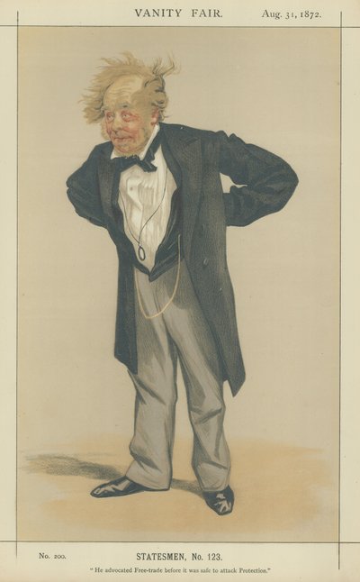 Den högra ärade Charles Pelham Villiers av James Jacques Joseph Tissot