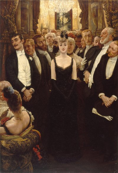 Den vackraste kvinnan i Paris (La plus belle femme de Paris) av James Jacques Joseph Tissot
