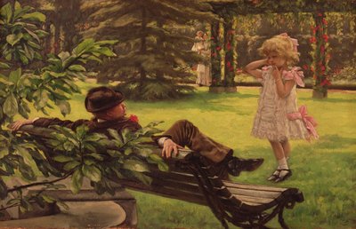 Farbror Fred, ca 1879 (panel) av James Jacques Joseph Tissot