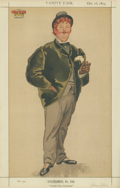 William Alexander Louis Stephen Hamilton-Douglas, hertig av Hamilton av James Jacques Joseph Tissot