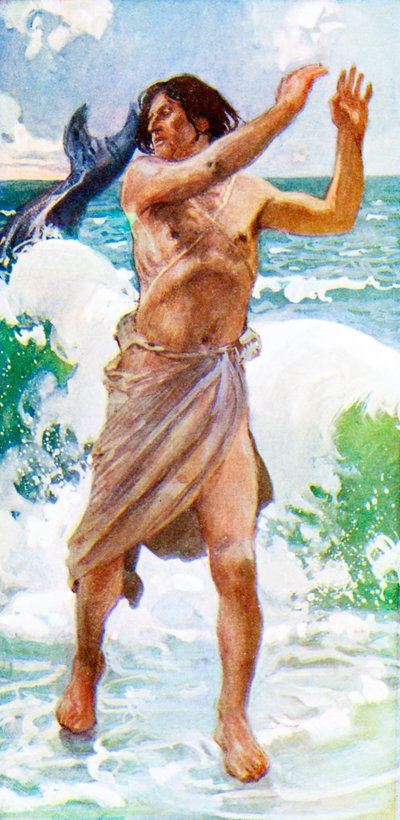 Jonah av J James Tissot - Bibeln av James Jacques Joseph after Tissot