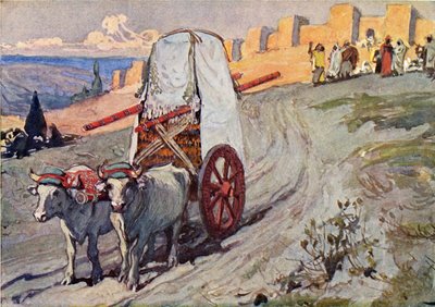 Arken skickad iväg av J James Tissot - Bibeln av James Jacques Joseph after Tissot