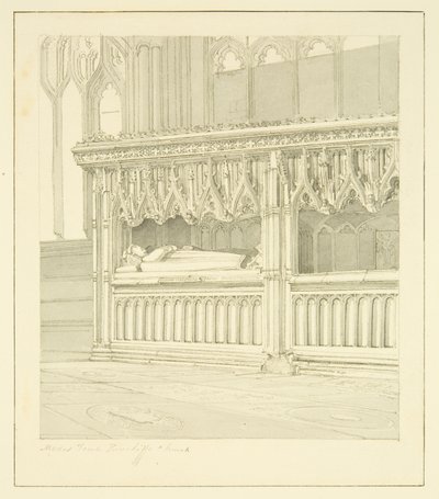 Monument till Sir Thomas Mede i St Mary Redcliffe av James Johnson