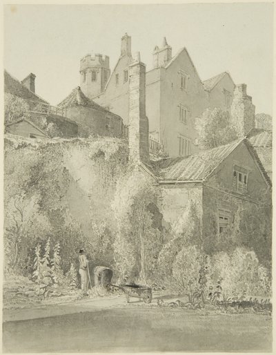 The White Lodge, sett från Garden of the City School (Queen Elizabeth