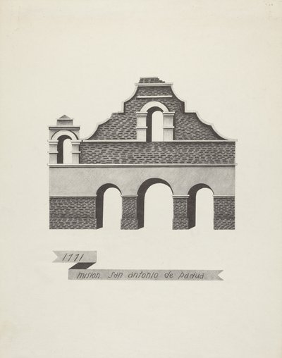 Mission St. Antonius av Padua av James Jones
