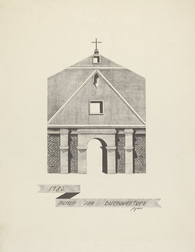 San Buenaventura Mission av James Jones