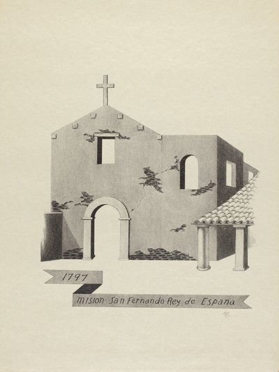 Mission San Fernando kung av Spanien av James Jones