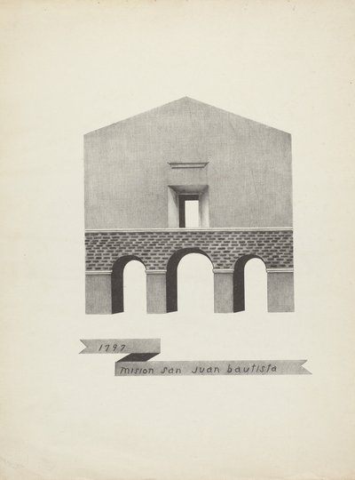 Mission San Juan Bautista av James Jones