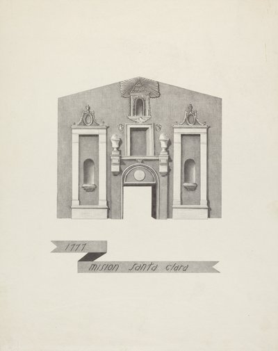 Santa Clara Mission av James Jones