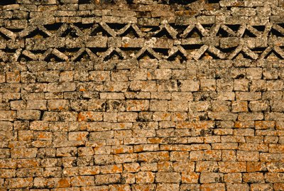 Stenmur vid GREAT ZIMBABWE RUINS, ZIMBABWE. av James L Stanfield