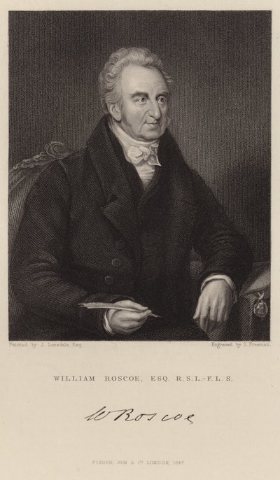 Porträtt av William Roscoe av James Lonsdale