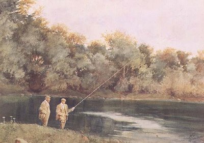 Vid Vale of Health Pond, Hampstead Heath av James Loxham Browne