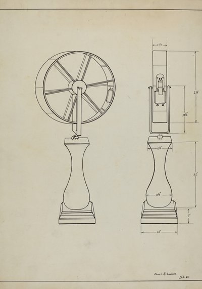 Lotterihjul av James M. Lawson