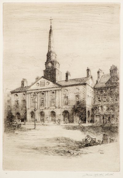 The Old Town House, Dundee av James Mackie Smith