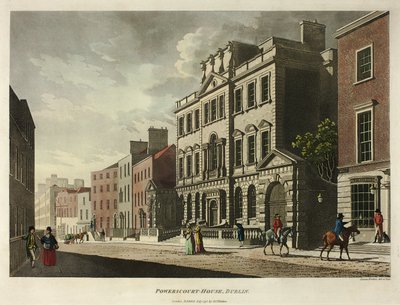 Powerscourt House, Dublin av James Malton