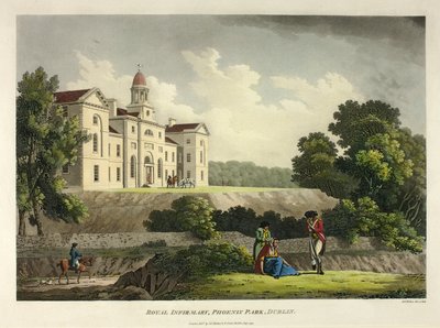 Royal Infirmary Phoenix Park, Dublin av James Malton