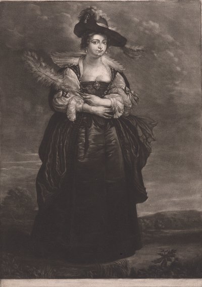Lady Helena Forman av James McArdell
