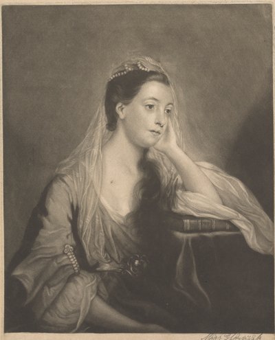 Fru Hannah Horneck av James McArdell