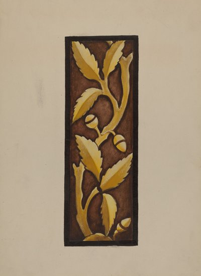 Målat glas - Sjömanskyrkan, ca. 1937. av James McLellan