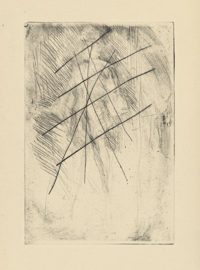 [76] Avtryck från annullerade plåtar av Whistler - Irving som Phillip of Spain, nr 1. av James Abbott McNeill Whistler