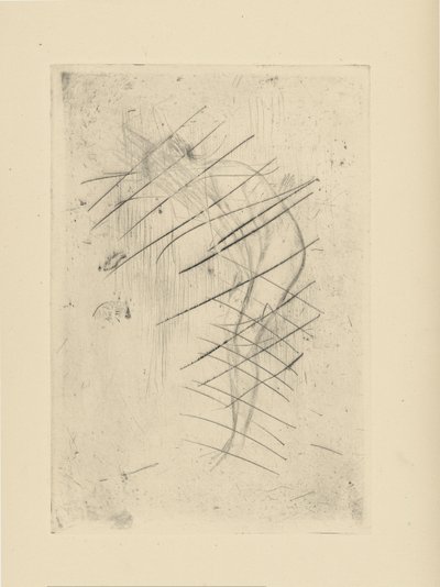 [76] Avtryck från annullerade plattor av Whistler - Tillie: A Model. av James Abbott McNeill Whistler