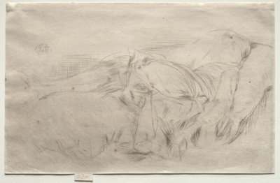 Ett barn på en soffa, nr 2 av James McNeill Whistler