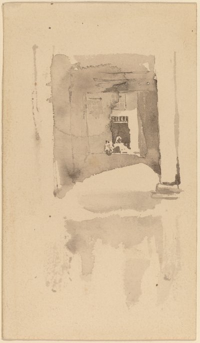 En dörröppning i Ajaccio av James Abbott McNeill Whistler