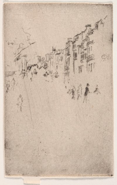 Ett fragment av Piccadilly av James McNeill Whistler