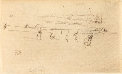 En skiss på Dieppe av James Abbott McNeill Whistler