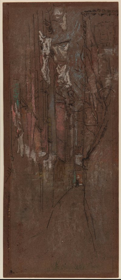 En gata i Venedig av James Abbott McNeill Whistler